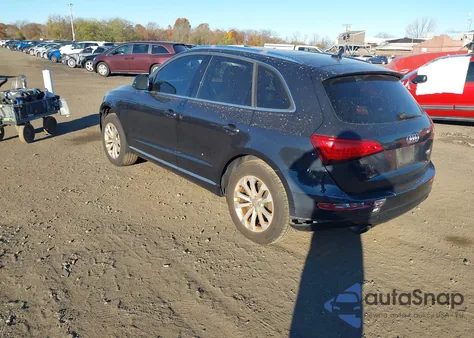 2013 Audi Q5 2.0T Premium from USA, damaged, VIN WA1LFAFP3DA049175